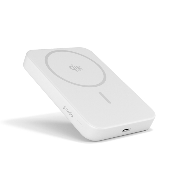 Epico UltraPack Qi2 25W 10000mAh Alu Mag+ Wireless Power Bank EM75 | Silver | MagSafe Compatible