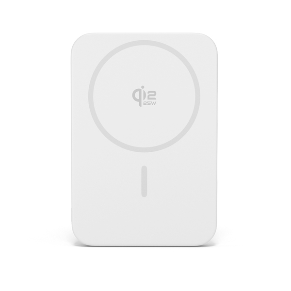 Epico UltraPack Qi2 25W 10000mAh Alu Mag+ Wireless Power Bank EM75 | Silver | MagSafe Compatible