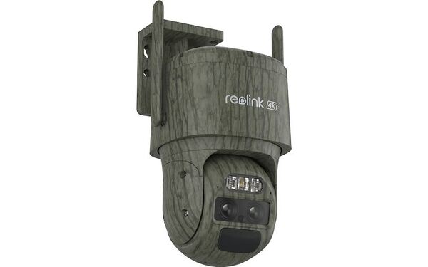 Reolink Trackmix LTE Camouflage 4K, 8MP, PTZ , 4G, Battery -valvontakamera