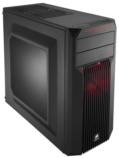 Corsair Carbide SPEC-02 Red Light, Mid Tower Gaming case