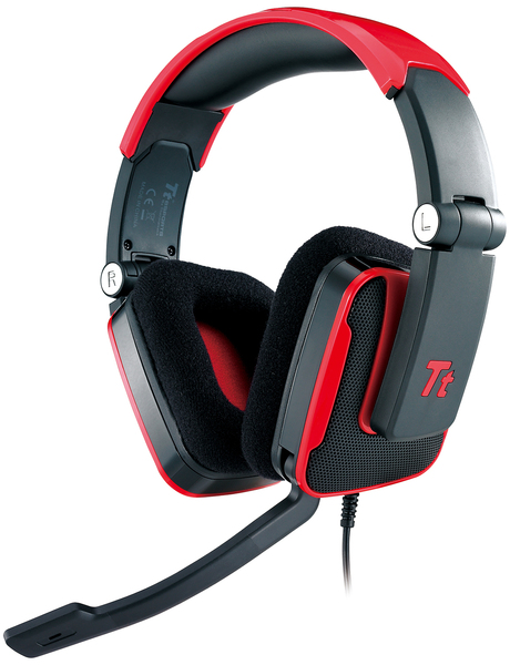 Shock Red - gaming headset