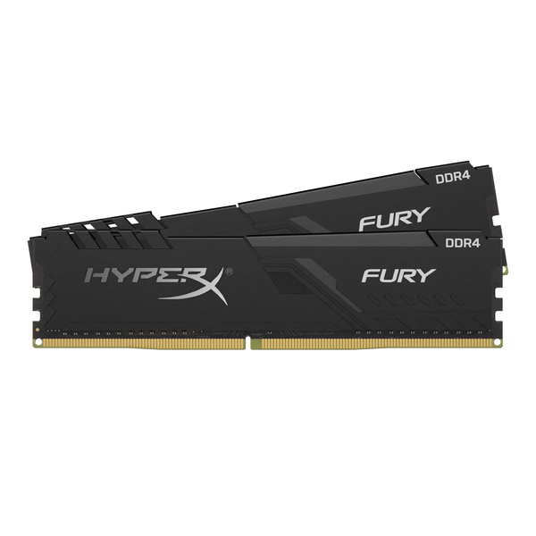 Kingston 16 GB (2 x 8 GB) HyperX Fury, DDR4 3000 MHz - memory, black