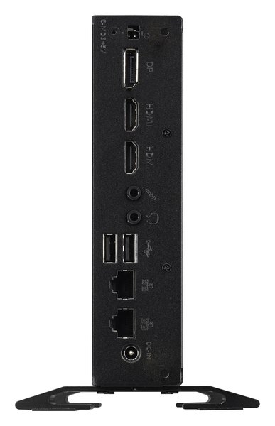 Shuttle slim barebone C3865U, svart