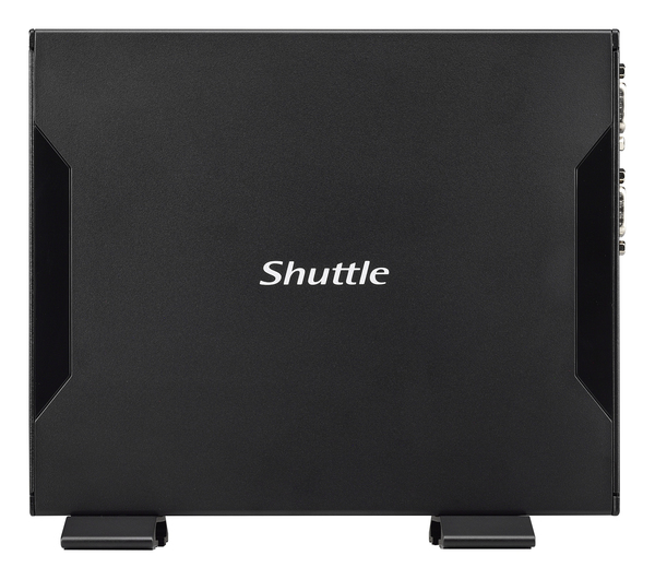 Shuttle ohut barebone-kone, i5 7200U, musta