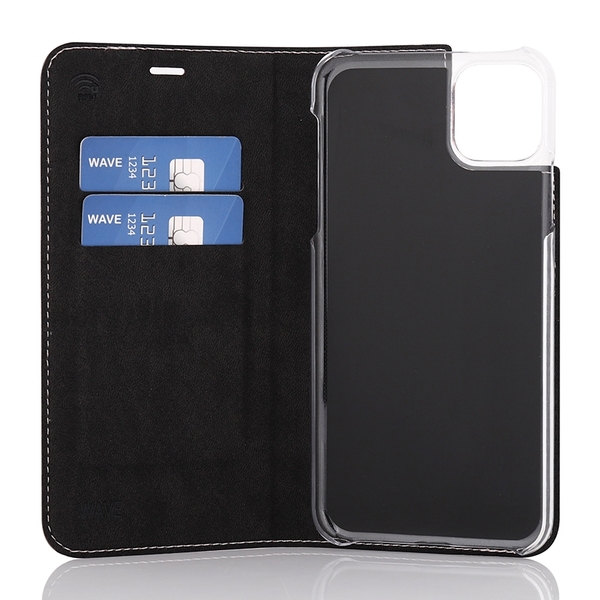 Wave Book Case, iPhone 11 Pro Max - flipfodral, Rose Gold