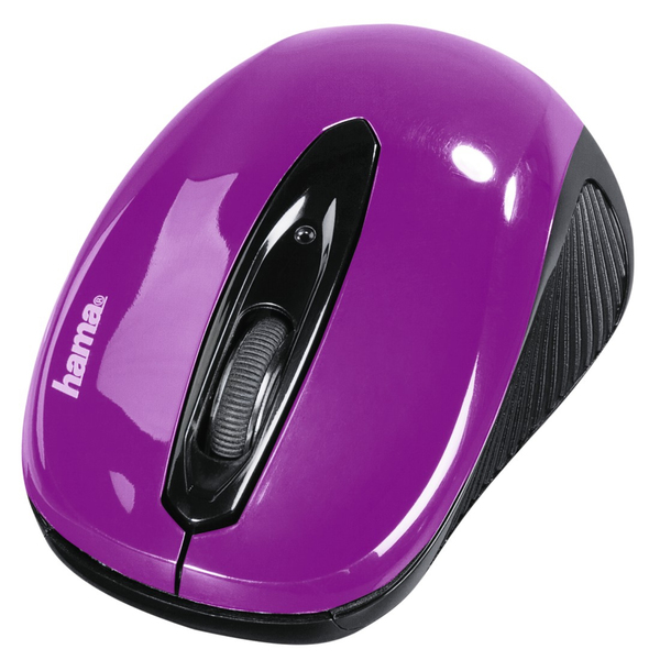 Hama AM-7300 - wireless mouse, Black/Violet