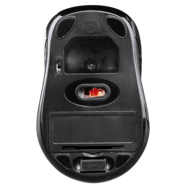 Hama AM-7300 - wireless mouse, Black/Violet