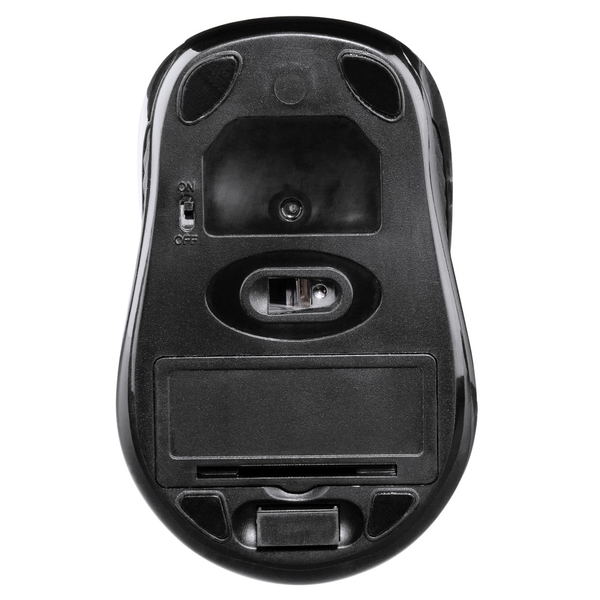 Hama AM-7300 - wireless mouse, Black/Violet