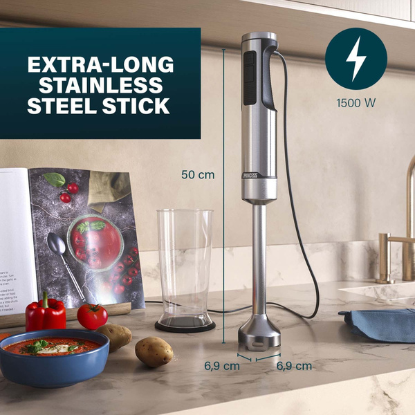 Princess XXL Pro 01.221233.01.001 1500W Hand Blender