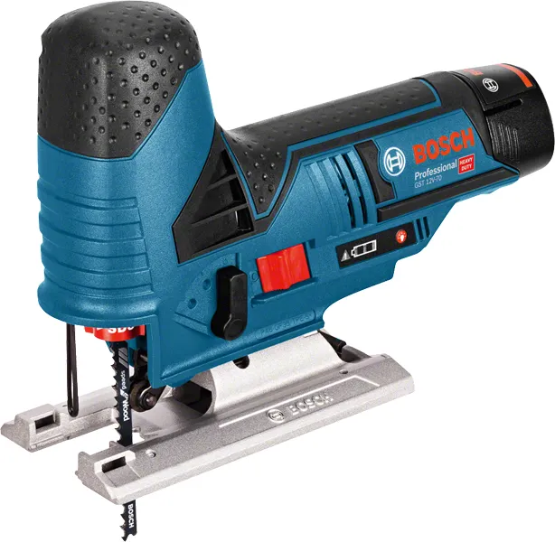 Bosch cordless jigsaw GST 12V-70 Professional, 12 volts (blue / black, L-BOXX, 2x Li-ion batteries 3.0Ah)