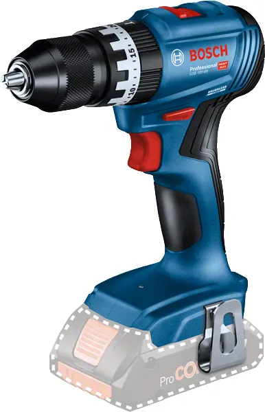 Bosch Cordless Impact Drill GSB 18V-45 Professional, 18V (blue/black, 2x Li-Ion battery 3.0Ah, in L-BOXX)