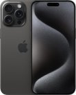 Kunnostettu iPhone 15 Pro Max 256 Gt, mustatitaani (Tyydytt&auml;v&auml; kunto)