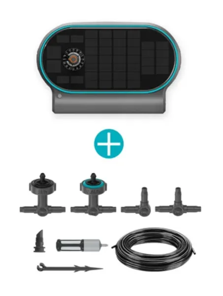 Gardena AquaBloom L - solar powered watering kit