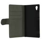 GEAR Wallet, Xperia XA1 - plånboksfodral, Svart