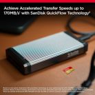 SanDisk Extreme PLUS 64 GB MicroSDXC UHS-I U3 V30 A2 kort + SD-adapter
