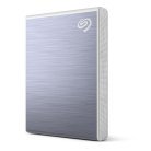 Seagate Ultra Touch 1 TB extern SSD med USB-C, portabel, st&ouml;tt&aring;lig, bl&aring;