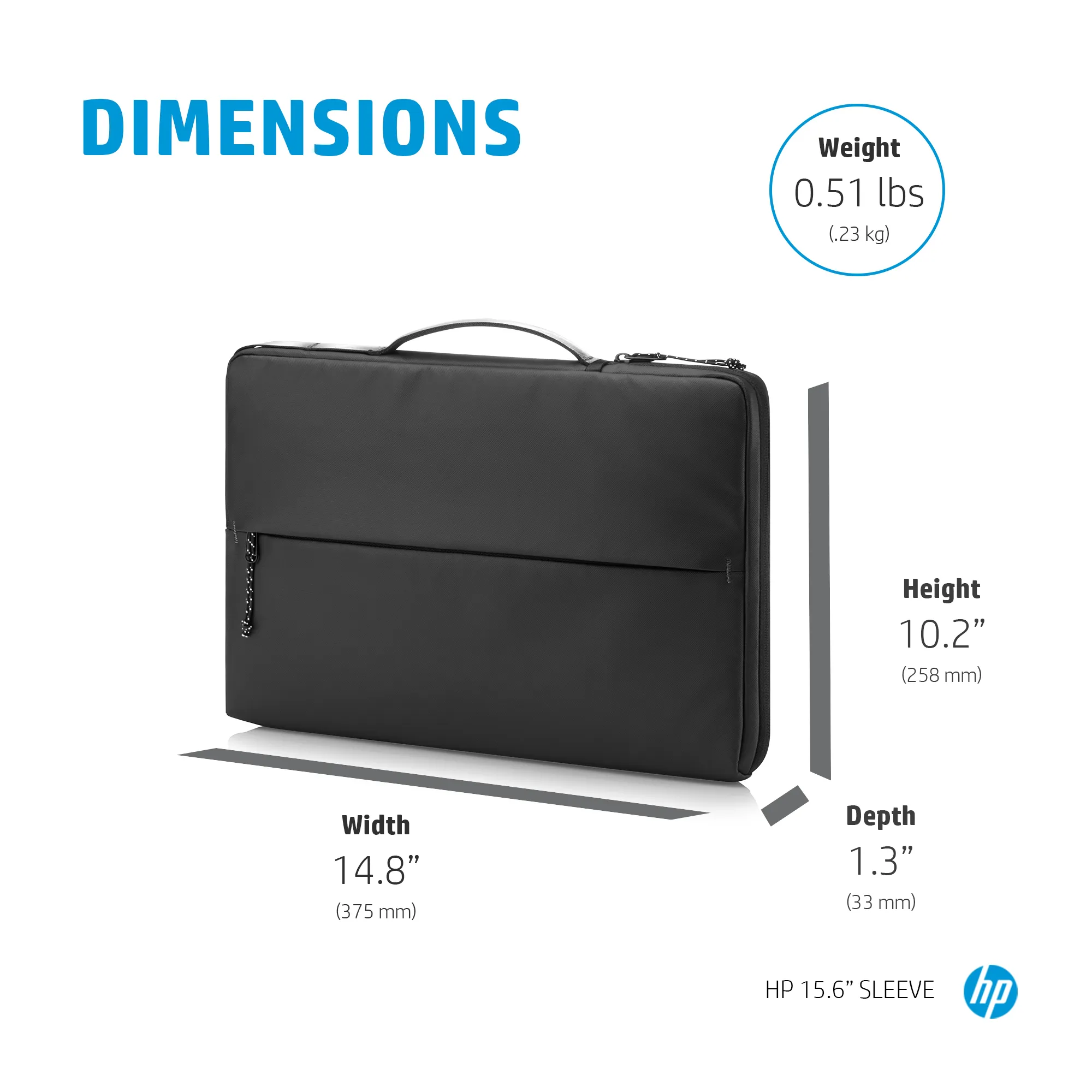 HP 15 Sleeve Europe English localization