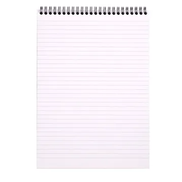 Rhodia NotePad wire black A4 lined