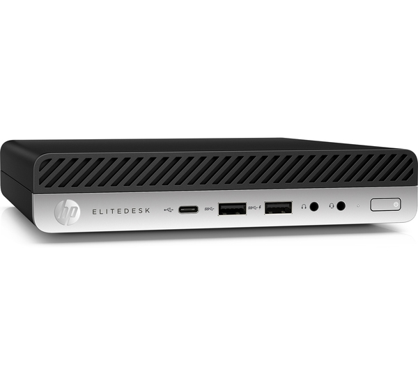 HP EliteDesk 800G3 DM 65W, procesor i7-7700, RAM 1x8 GB, SSD 256 GB M.