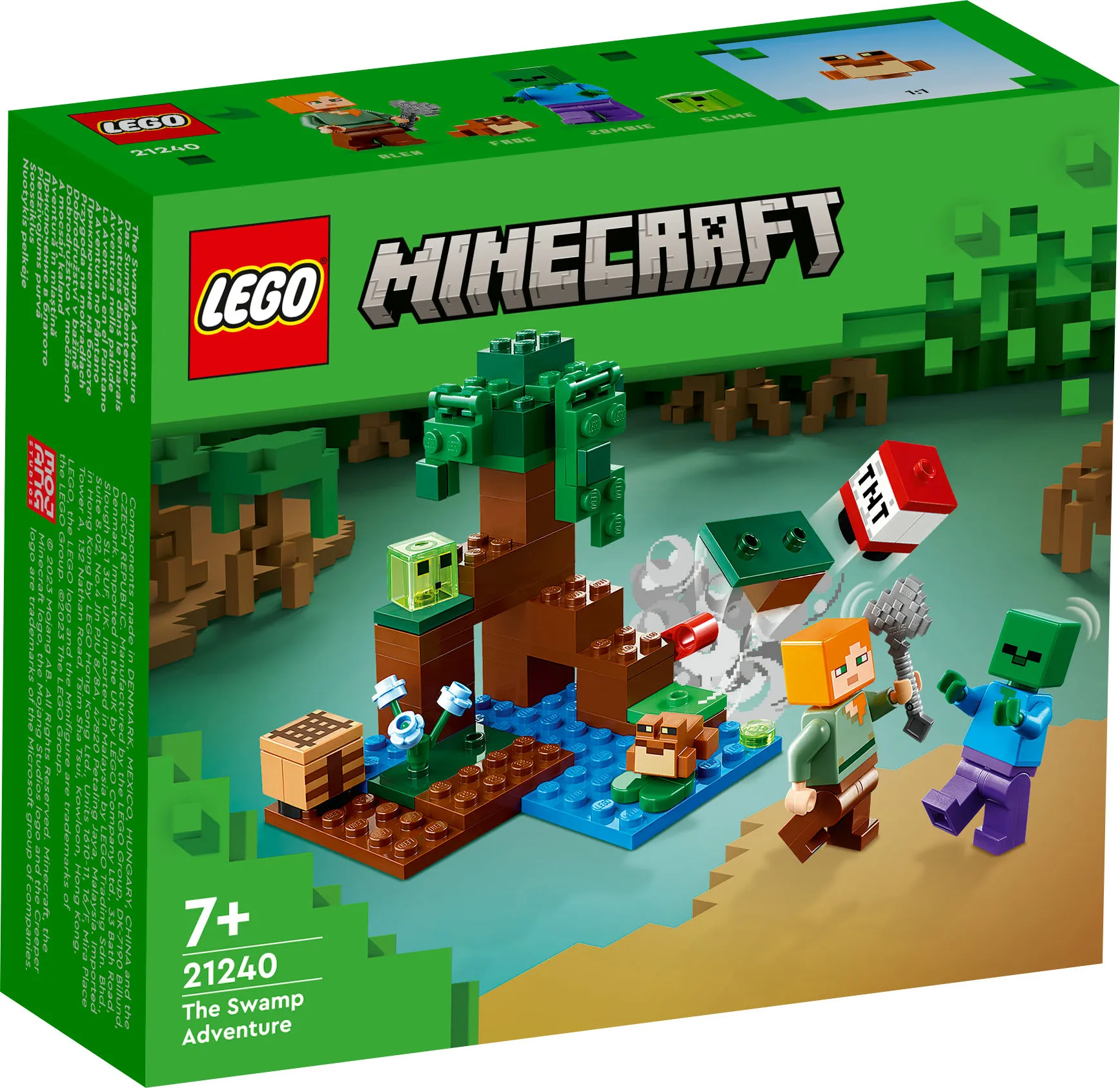 Lego Minecraft The Swamp Adventure Construction Toy 21240