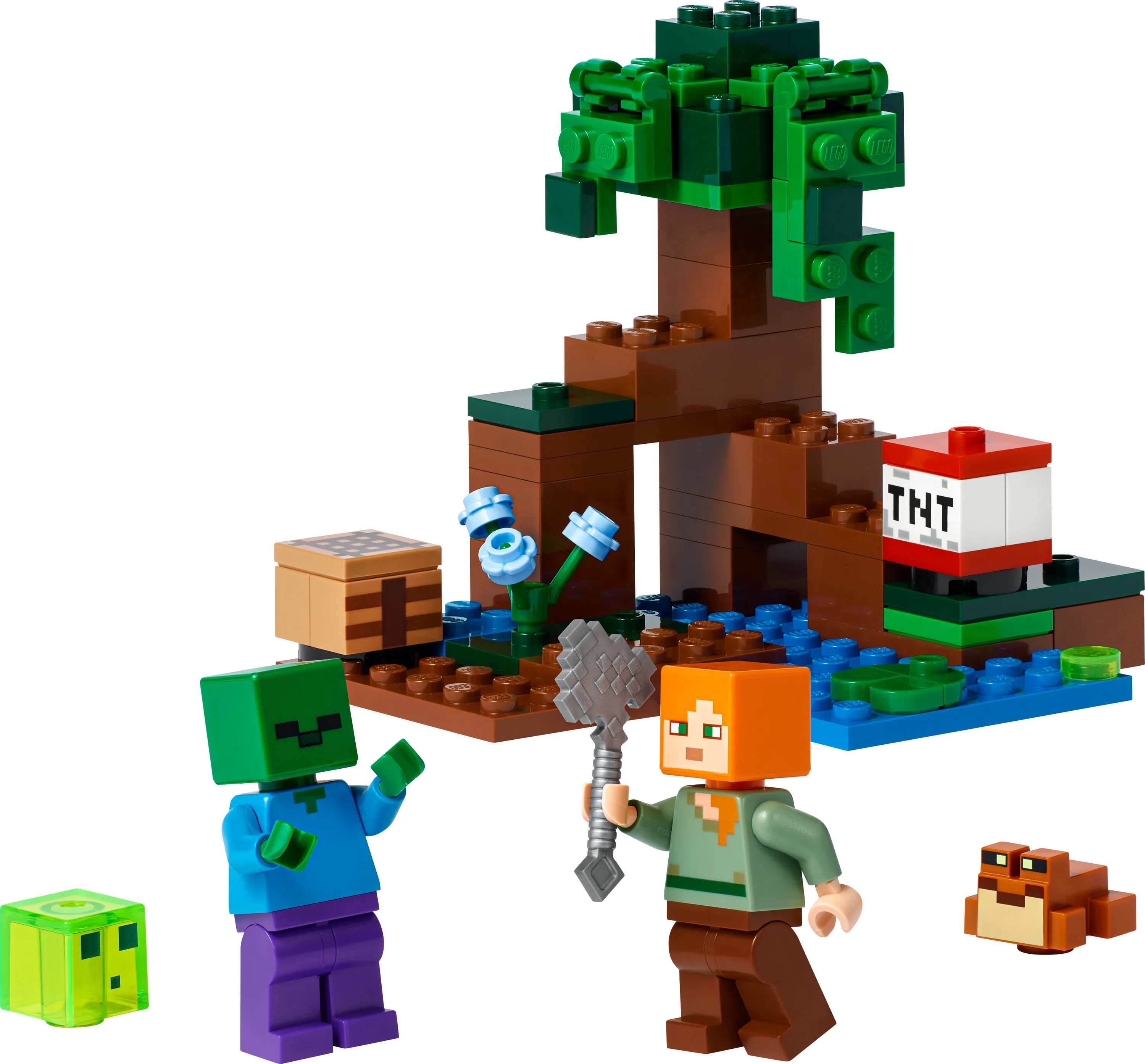 Lego Minecraft The Swamp Adventure Construction Toy 21240