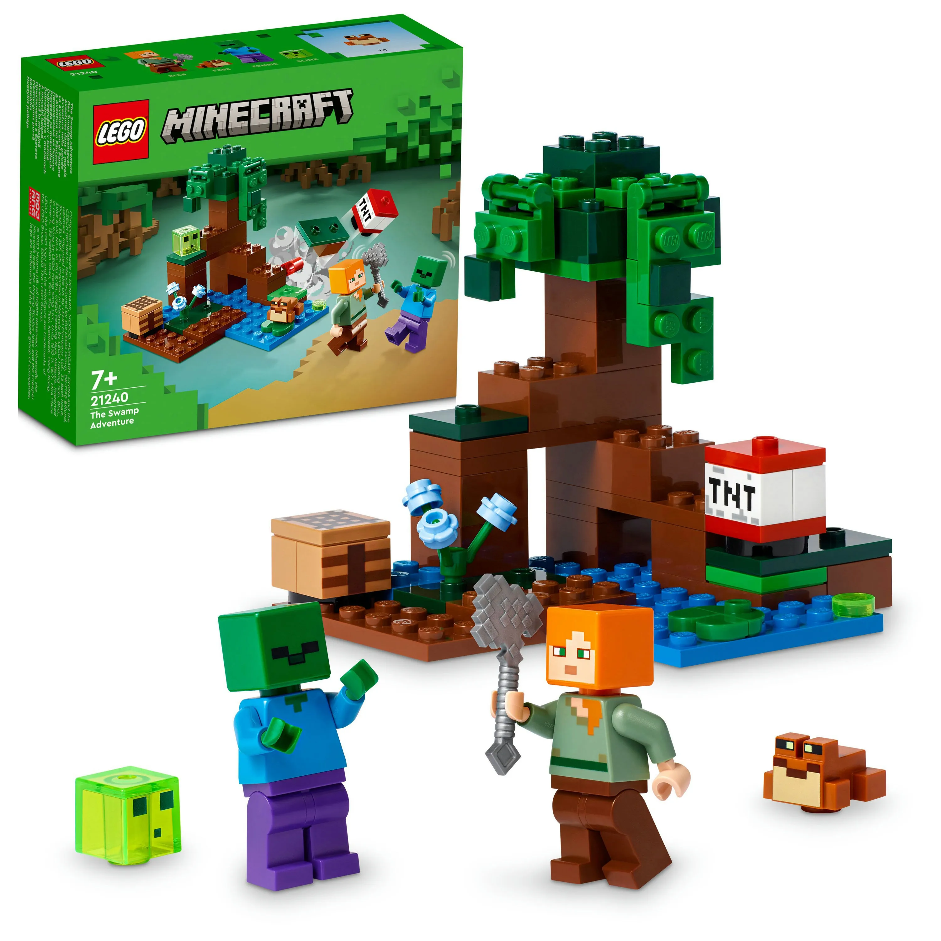 Lego Minecraft The Swamp Adventure Construction Toy 21240