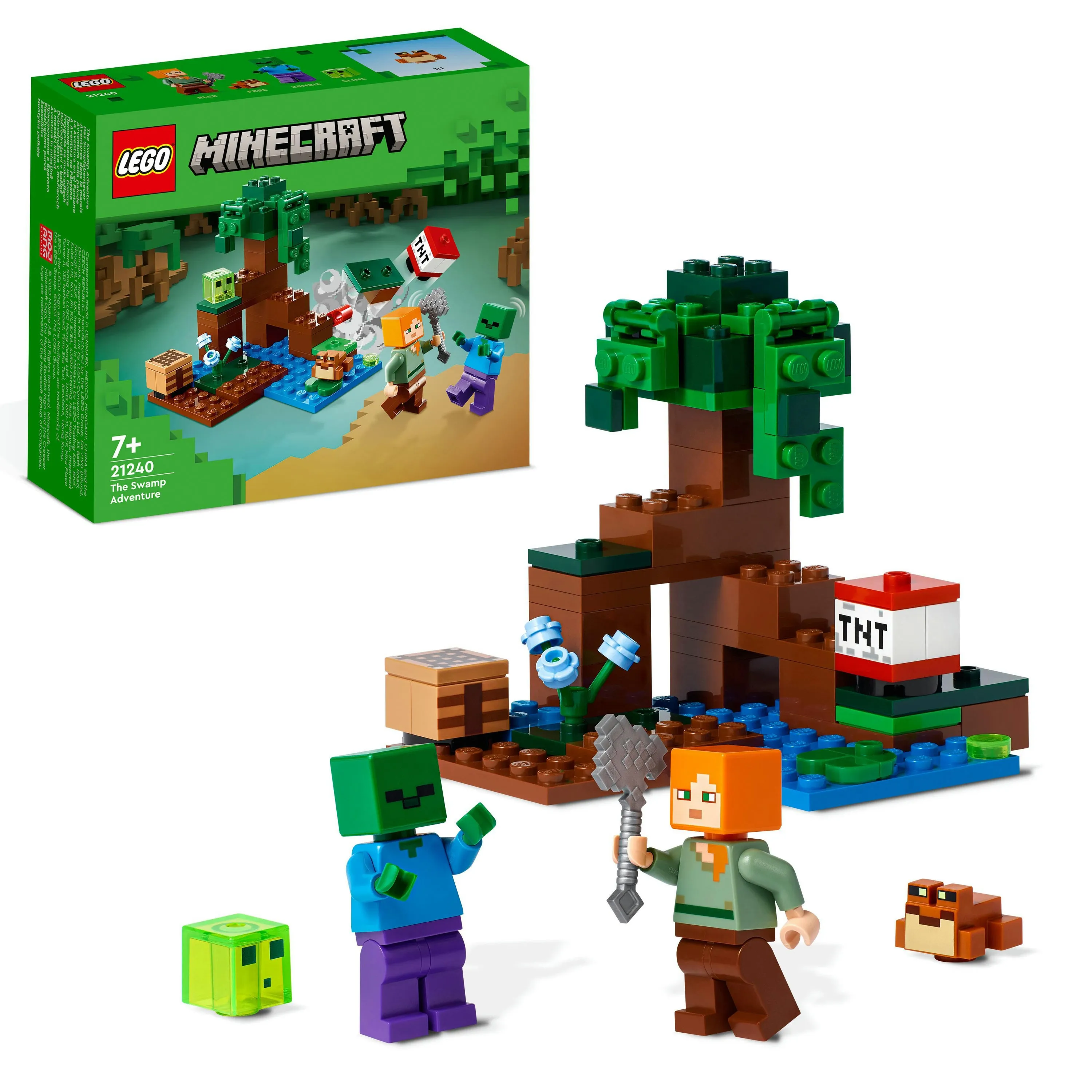 Lego Minecraft The Swamp Adventure Construction Toy 21240