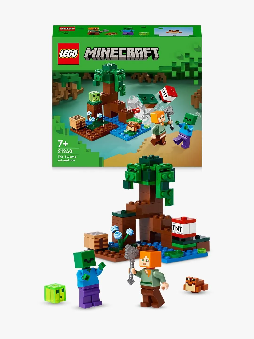 Lego Minecraft The Swamp Adventure Construction Toy 21240