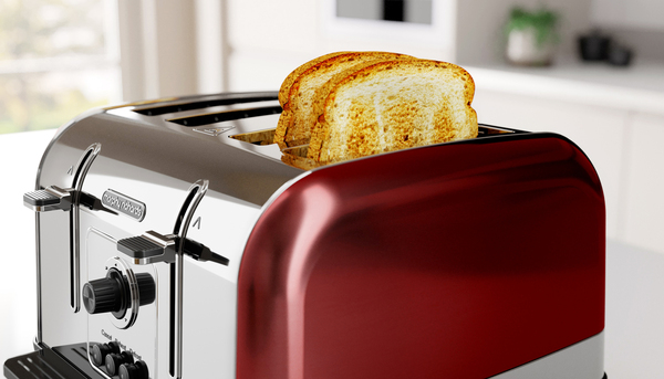 MORPHY RICHARDS Toaster Venture 4Slice Red