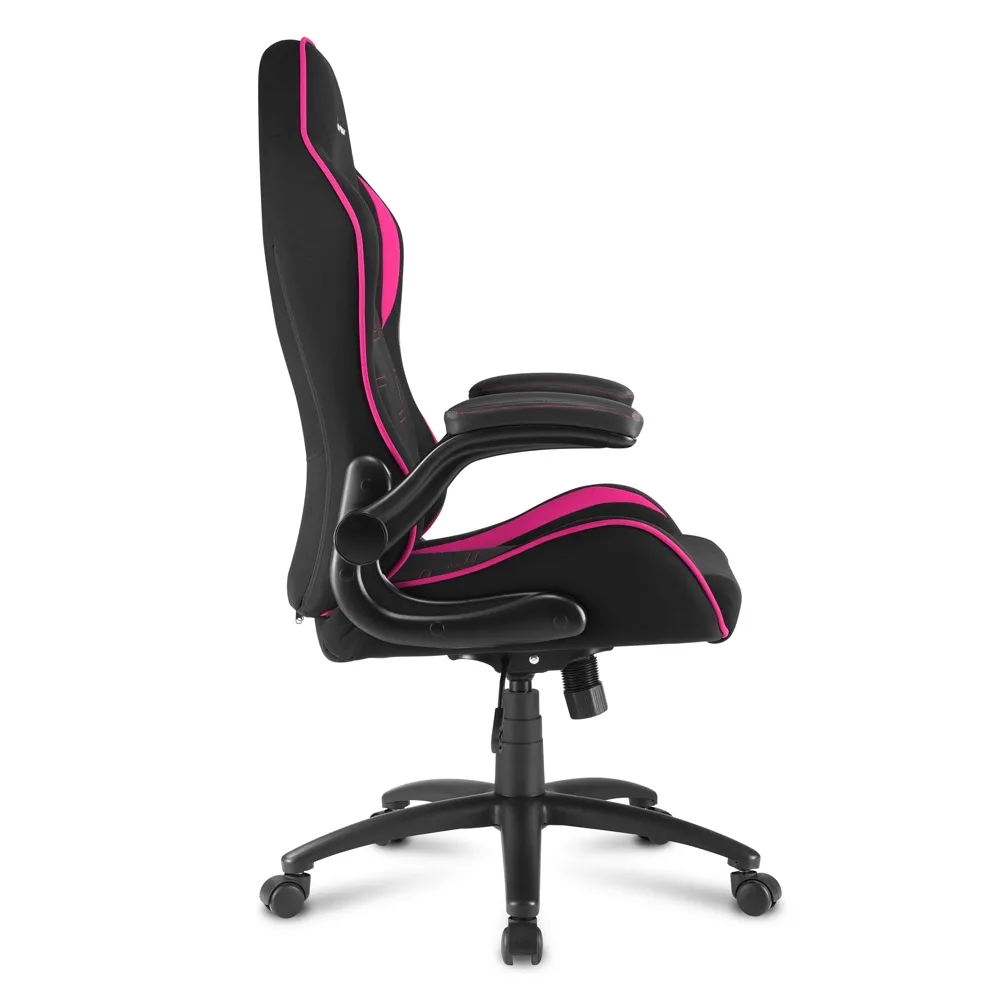 Sharkoon Elbrus 1 - spelstol, svart/pink