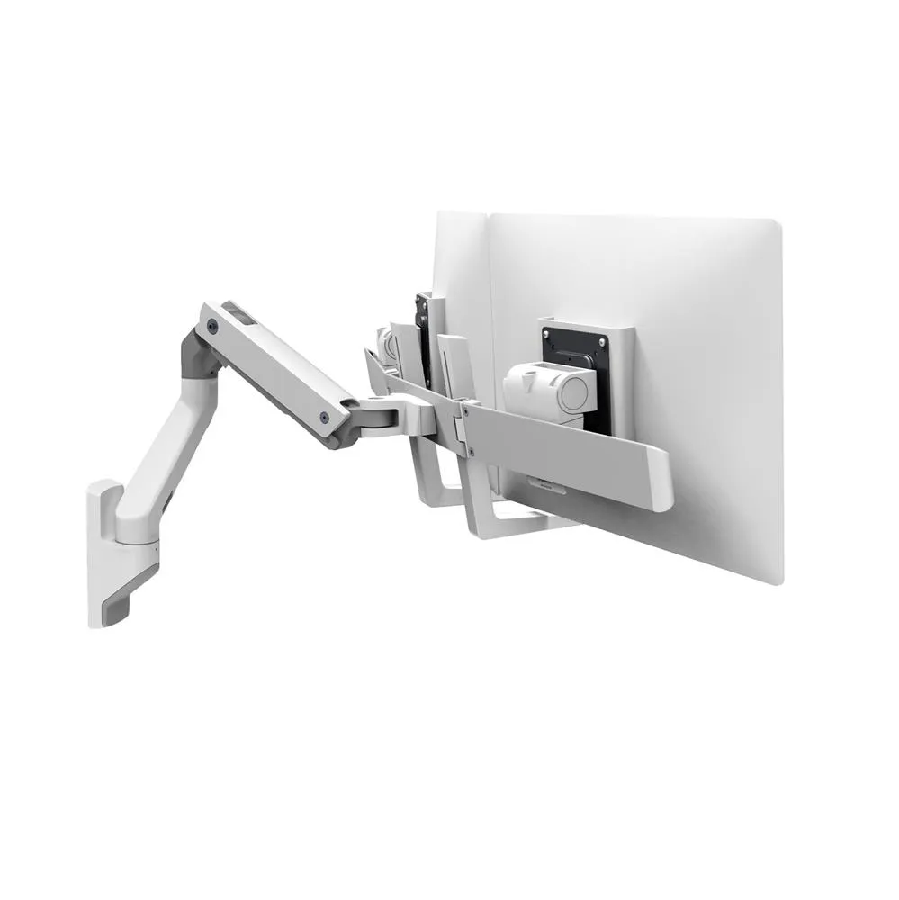 ERGOTRON HX Dual Monitor Wall Mount Arm white