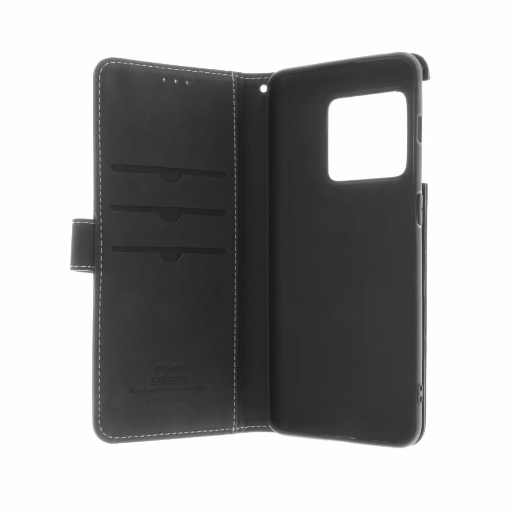 Insmat Flip Case, OnePlus 10 Pro - Wallet Case, Black