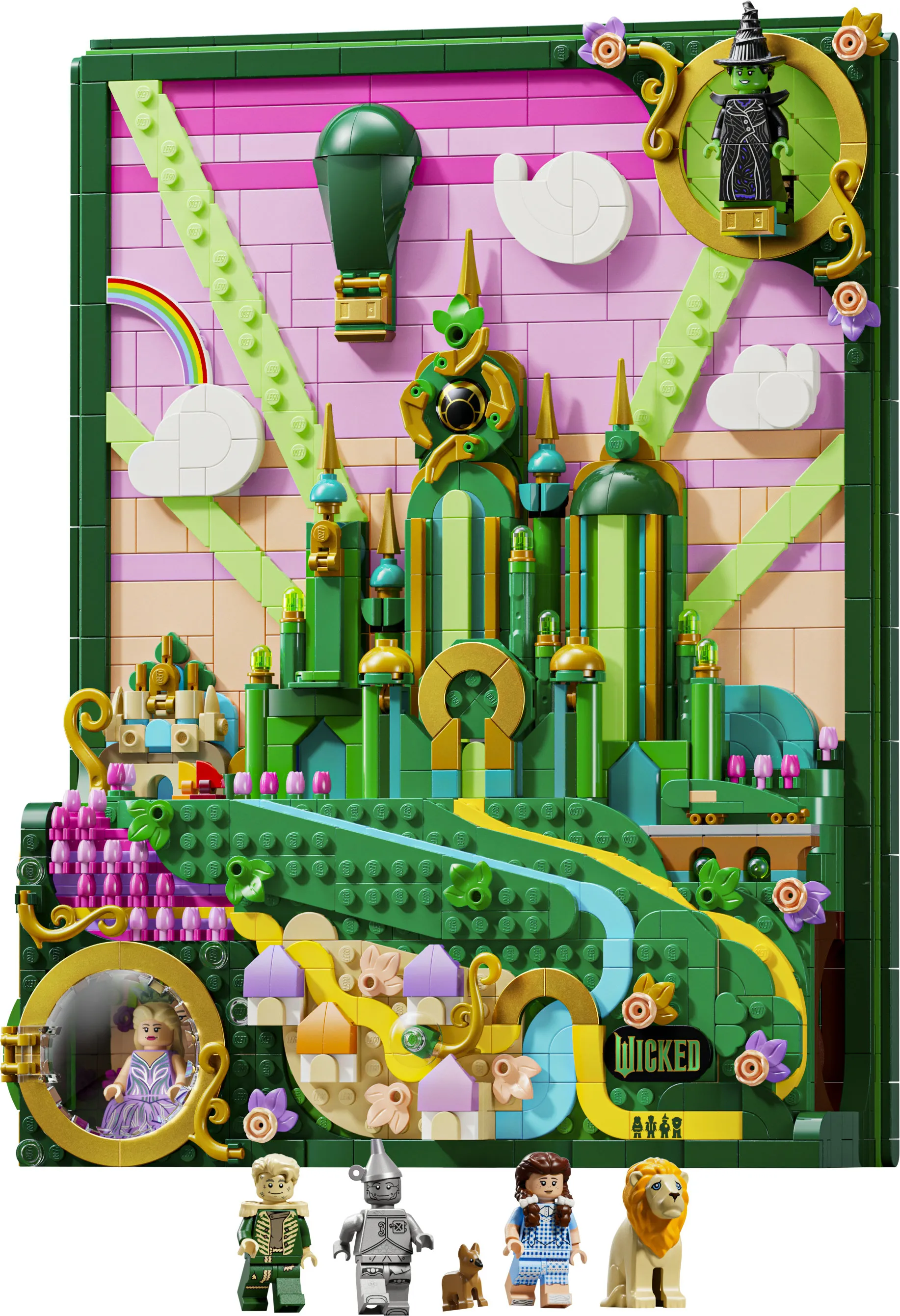 LEGO Wicked Emerald City v&auml;ggkonst 75685
