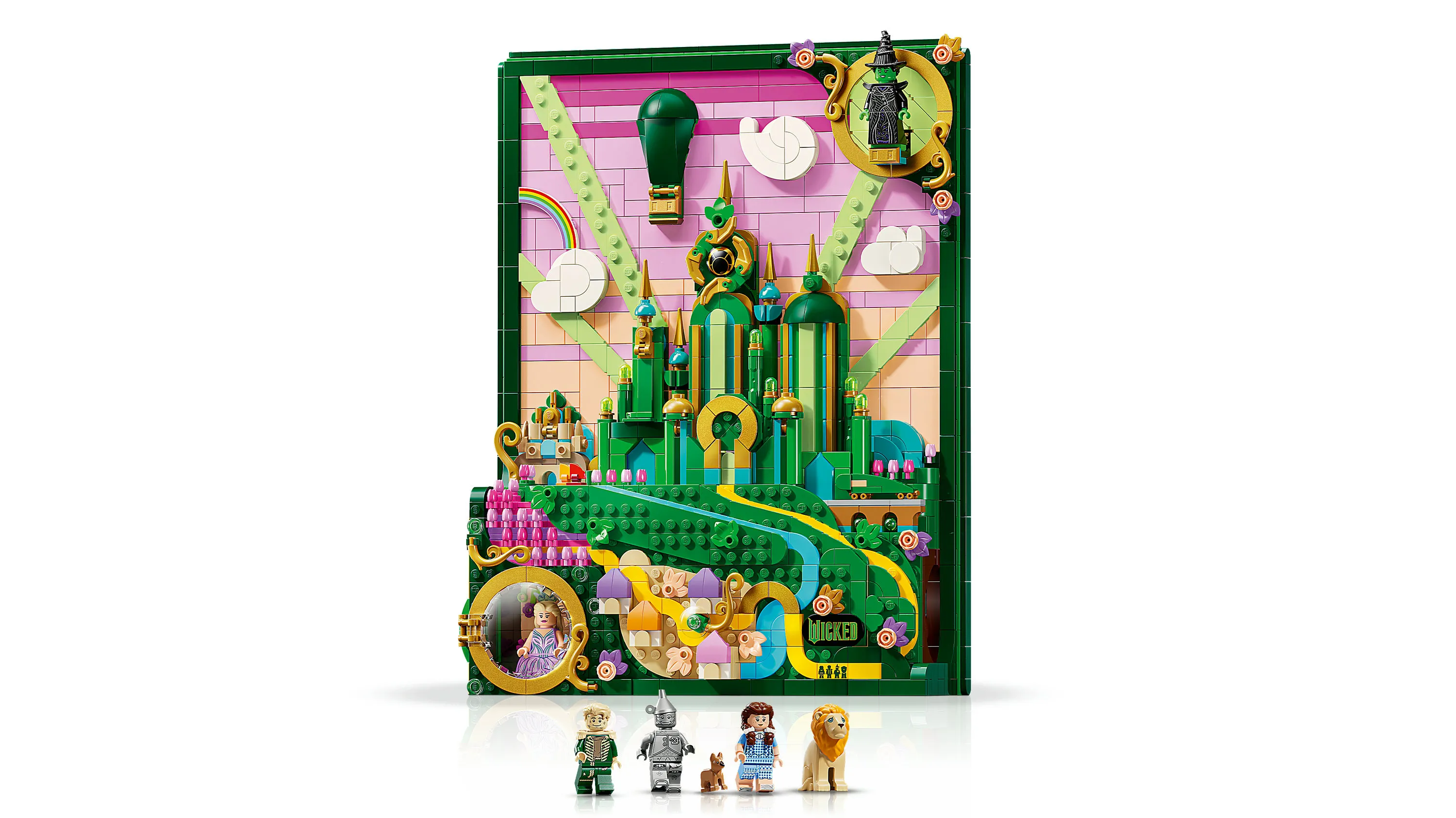 LEGO Wicked Emerald City v&auml;ggkonst 75685