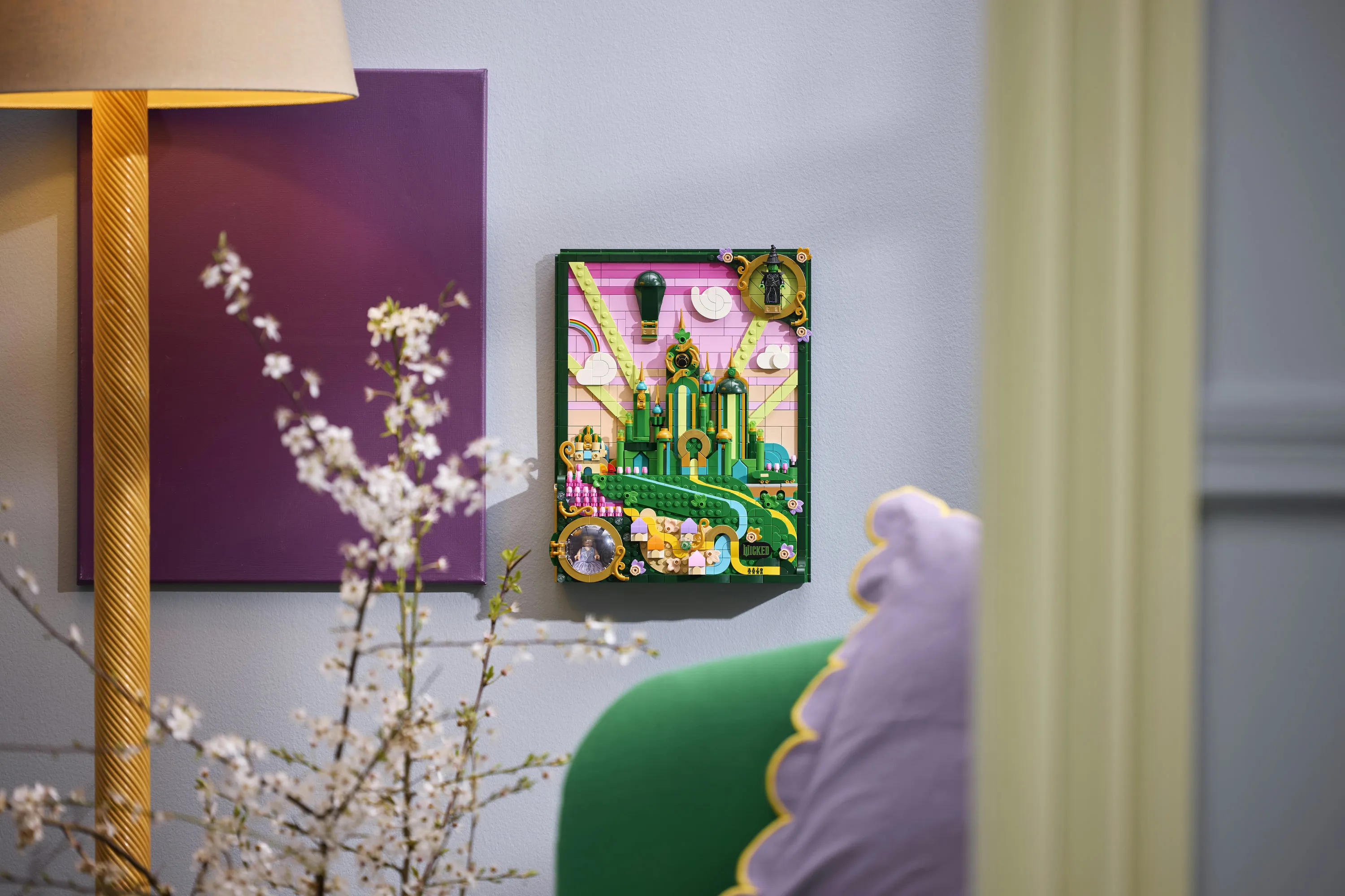 LEGO Wicked Emerald City v&auml;ggkonst 75685