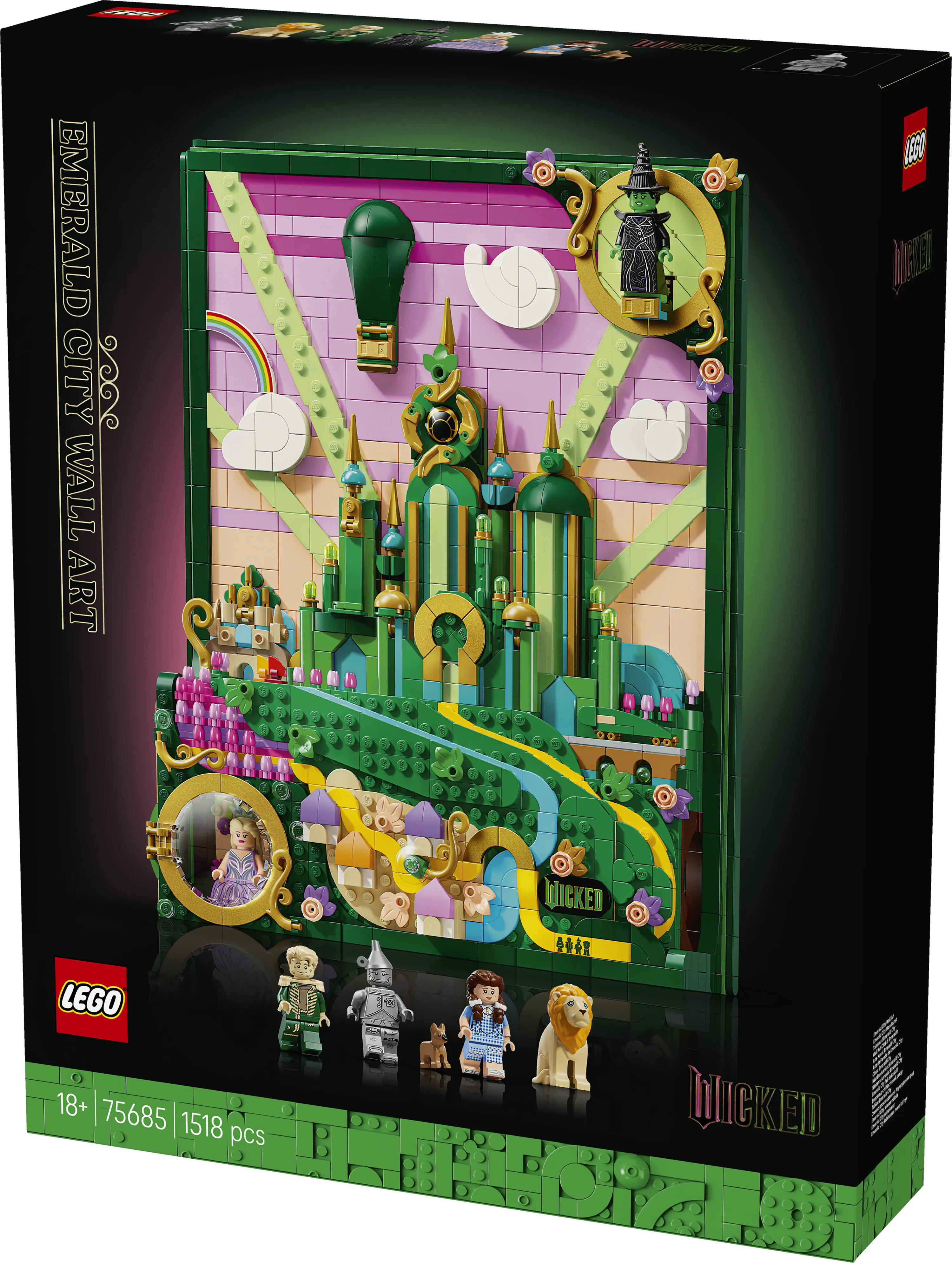 LEGO Wicked Emerald City v&auml;ggkonst 75685