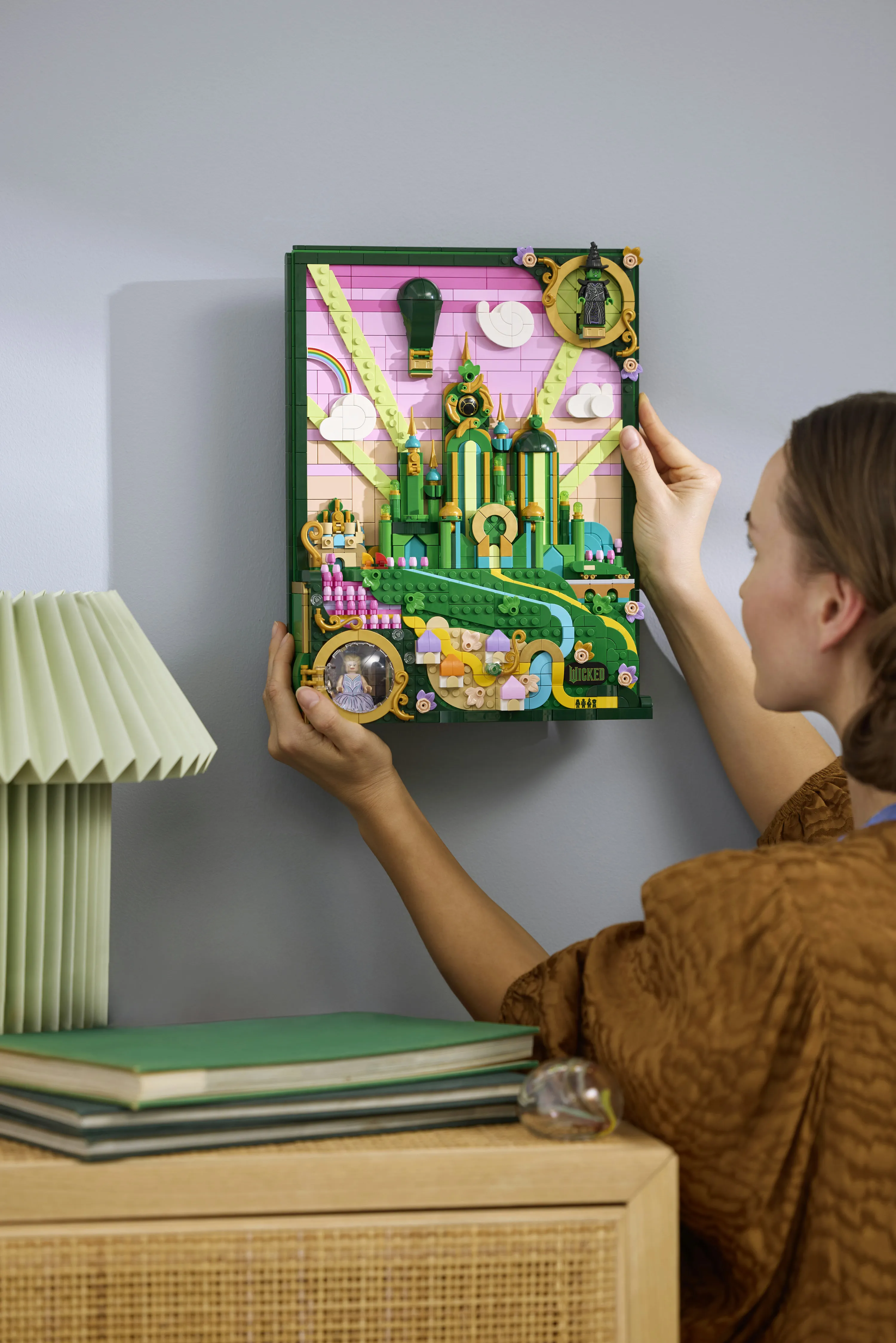 LEGO Wicked Emerald City v&auml;ggkonst 75685