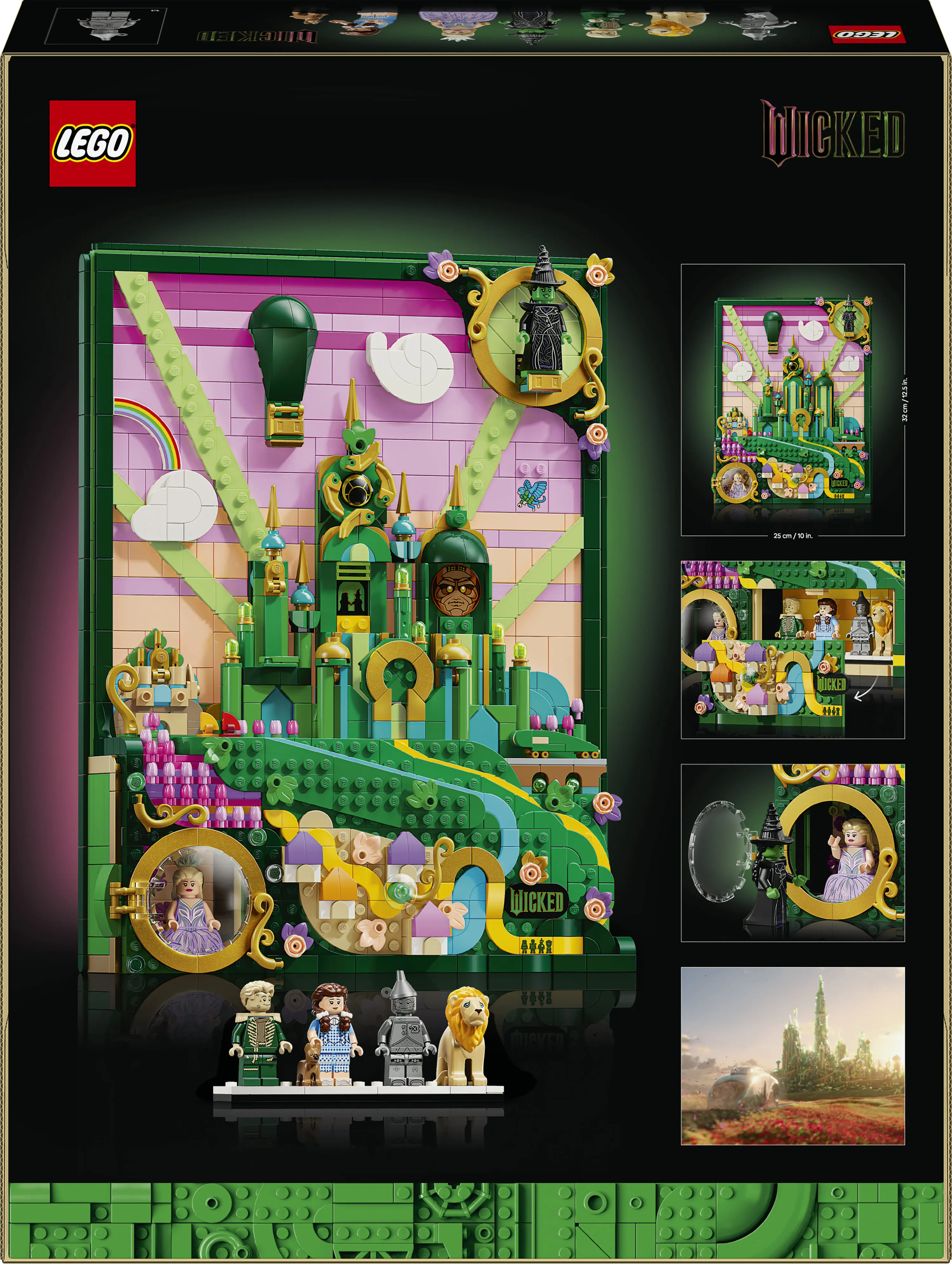 LEGO Wicked Emerald City v&auml;ggkonst 75685