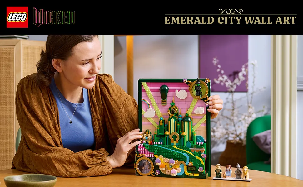 LEGO Wicked Emerald City v&auml;ggkonst 75685