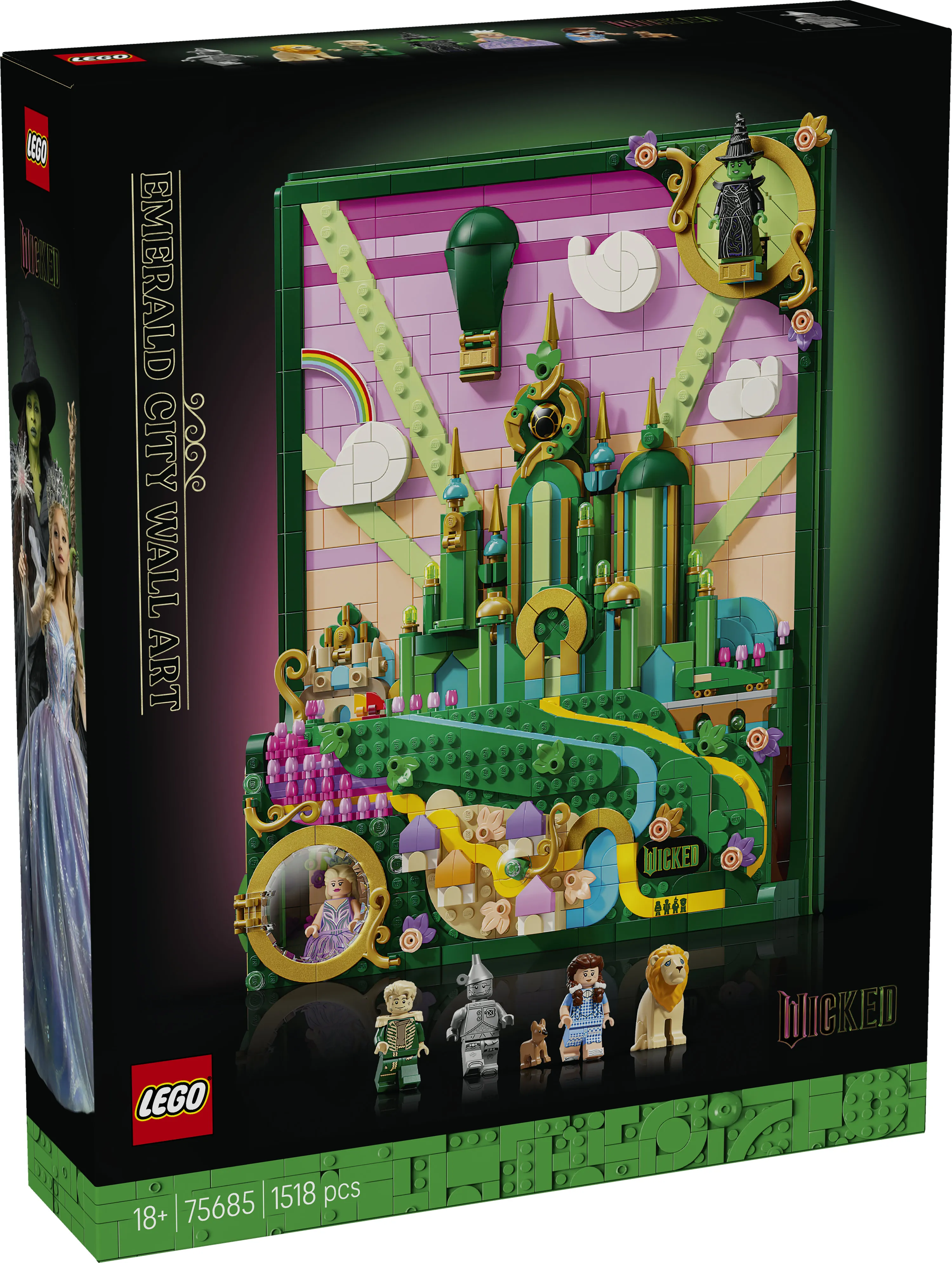 LEGO Wicked Emerald City v&auml;ggkonst 75685