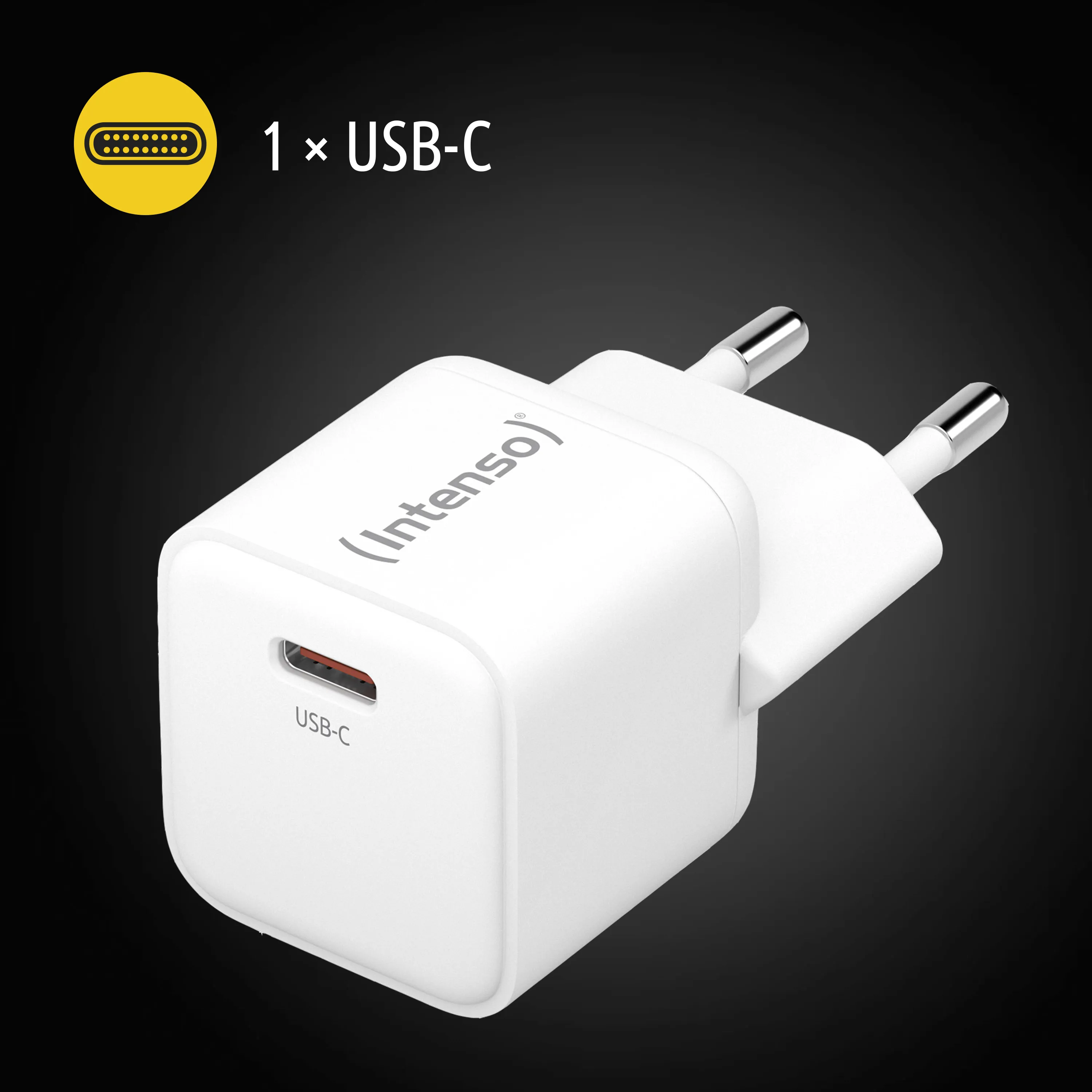 Intenso W30C GaN white - Power Adapter