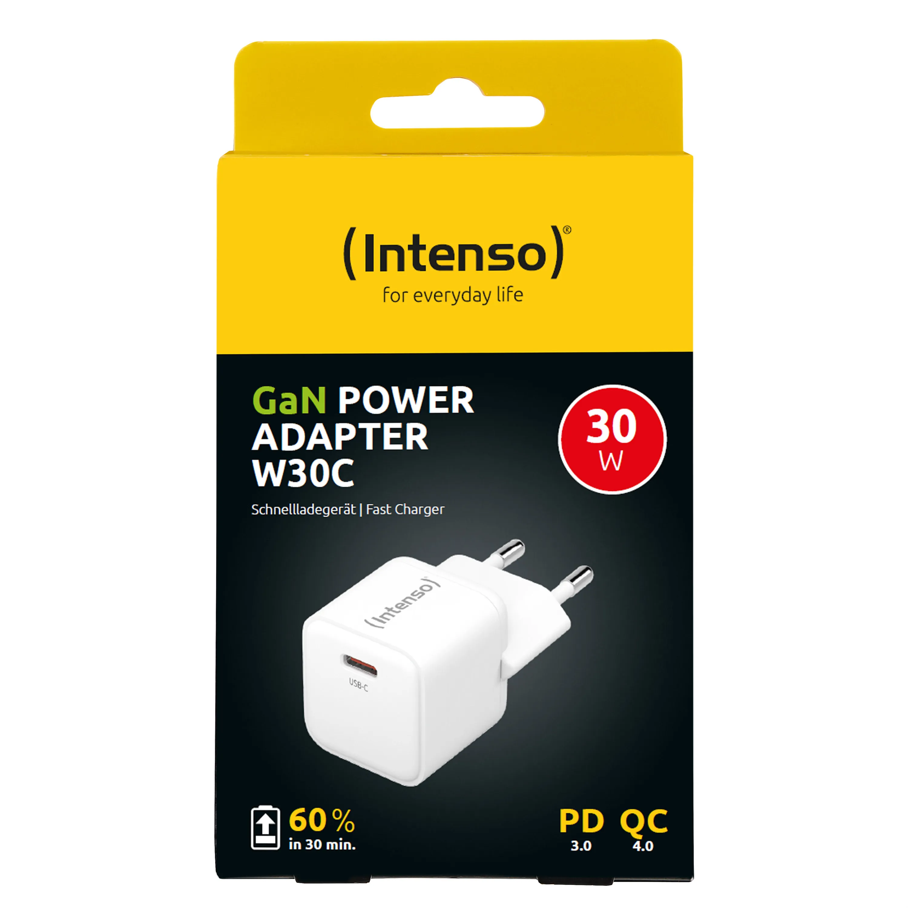 Intenso W30C GaN white - Power Adapter