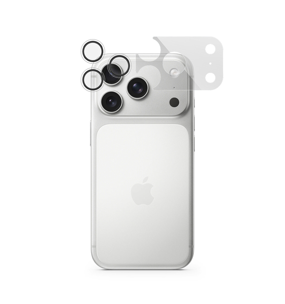 Epico Clear AntiReflective Lens Protector | iPhone 18 Pro | with One-Step Applicator | Camera Island Protection