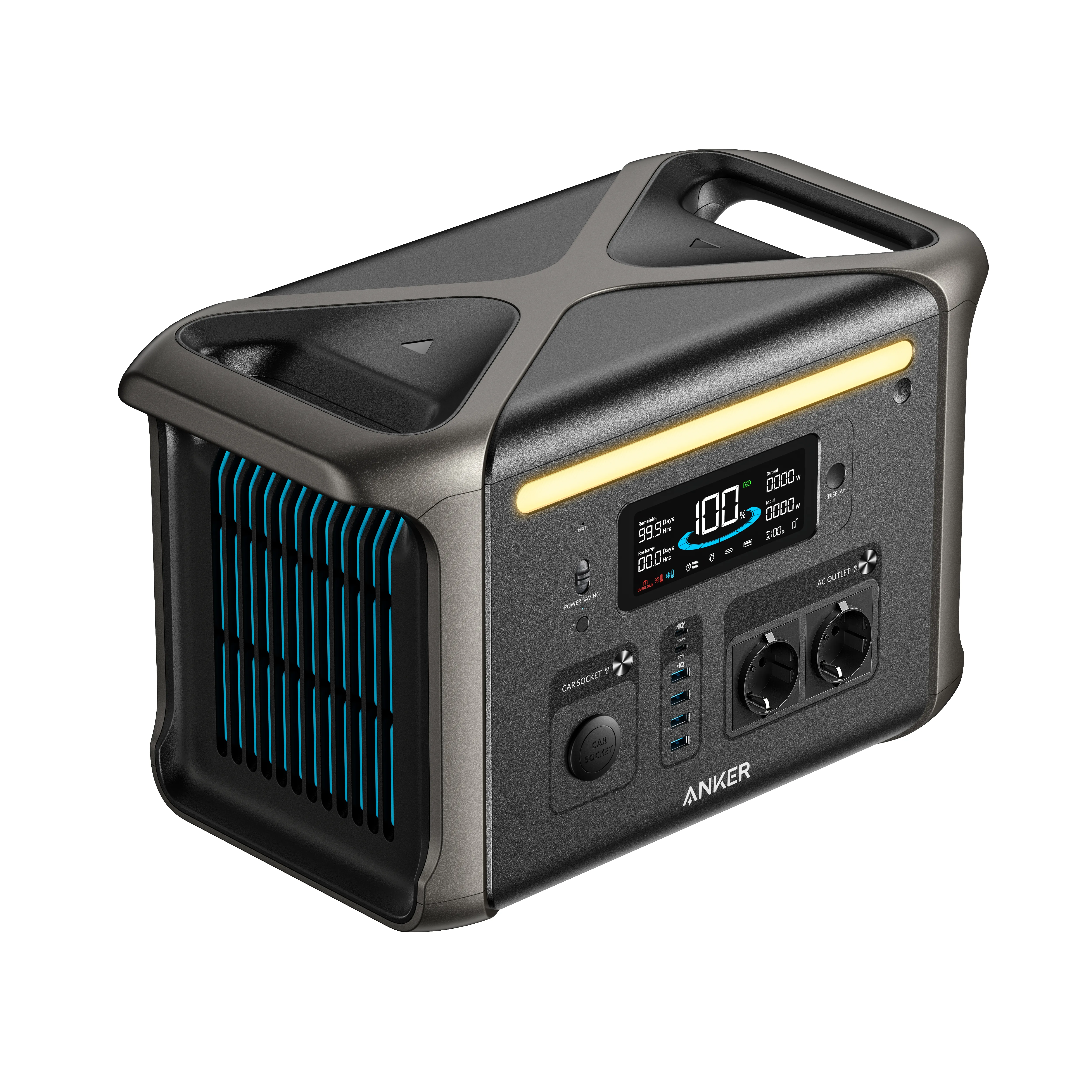 Anker SOLIX F1500 - Portable Powerstation - 1536Wh｜1800W