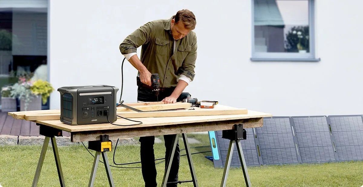 Anker SOLIX F1500 - Portable Powerstation - 1536Wh｜1800W