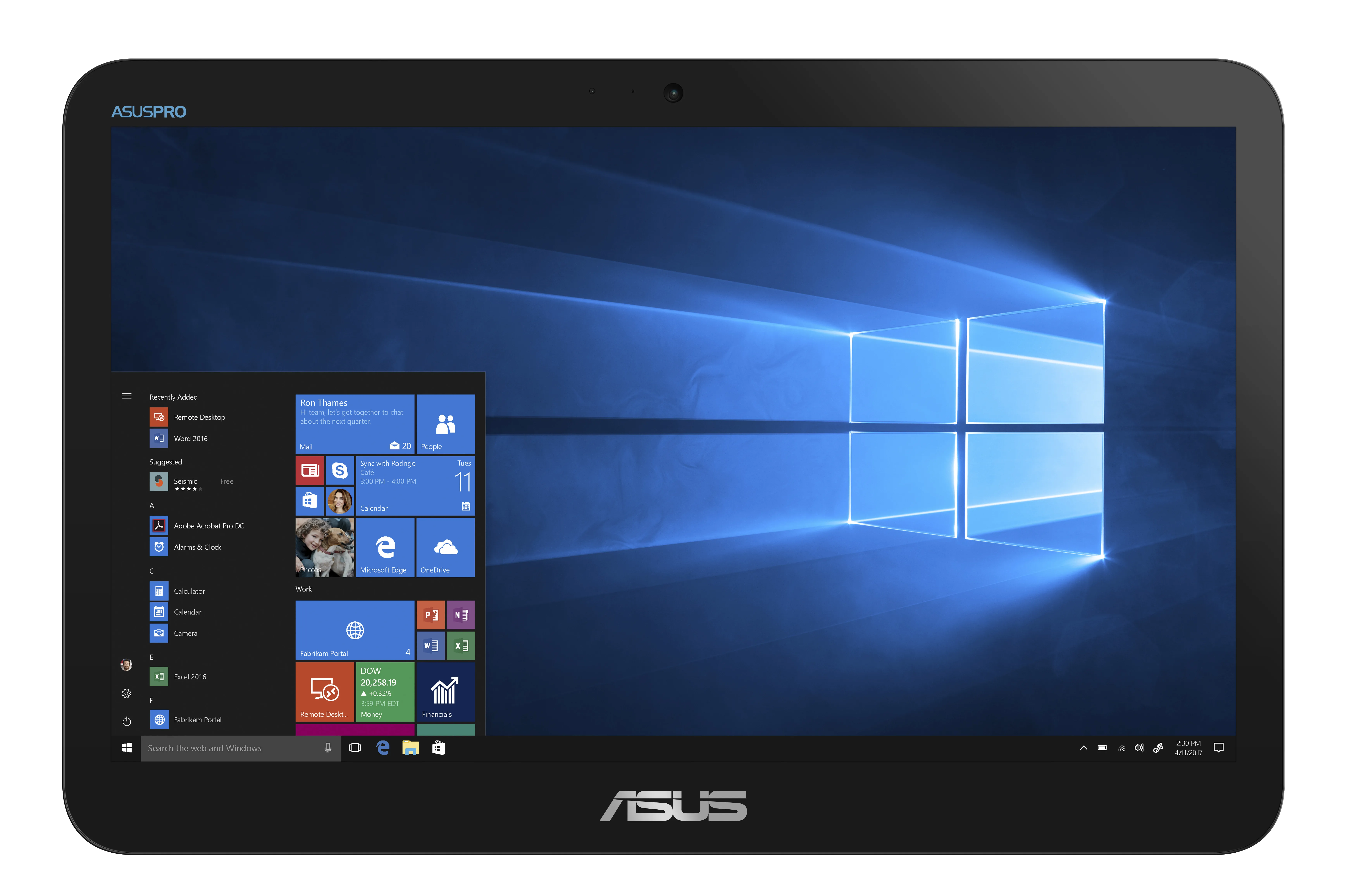 Asus AIO 15,6" HD+ Matt Touch 4GB/128GB/HD400/N4020/W10