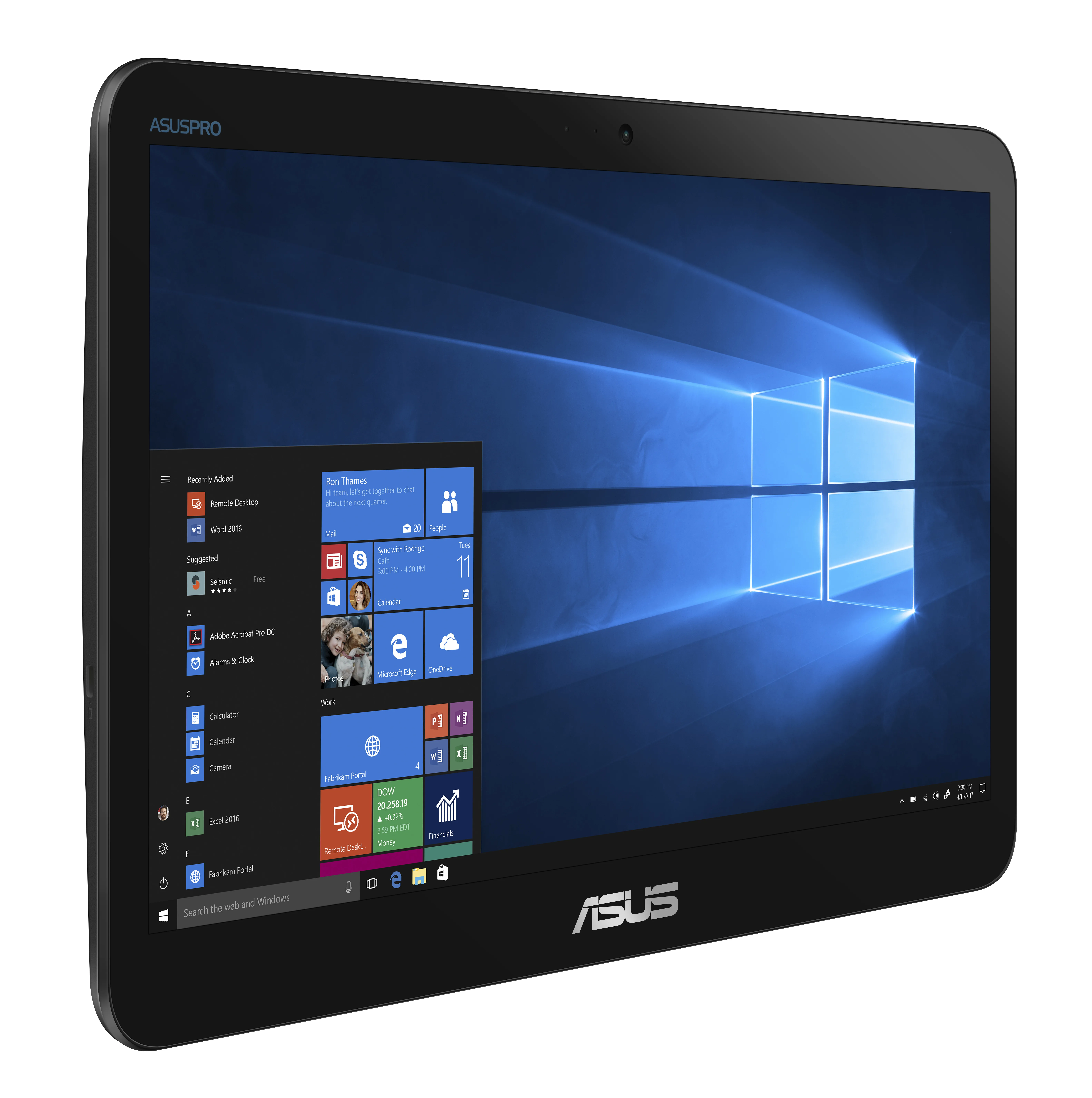 Asus AIO 15,6" HD+ Matt Touch 4GB/128GB/HD400/N4020/W10
