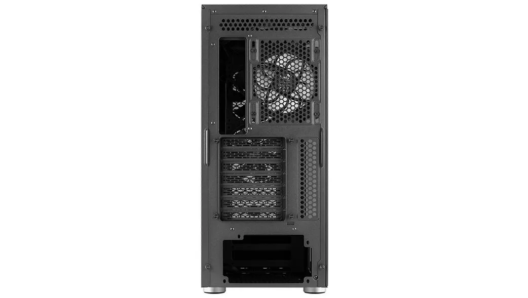 AeroCool Interstellar Midi-Tower Case with window and RGB lighting, Black
