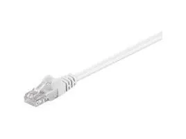 MicroConnect Cat5e UTP RJ45 20m n&auml;tverkskabel, vit
