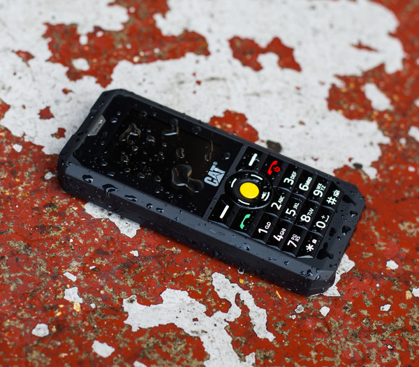 CAT B30 16 GB-puhelin, Dual-SIM, Musta